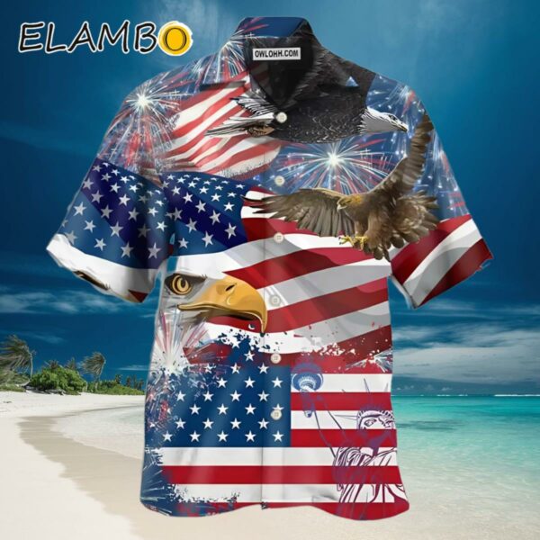 America 4th Of July America Eagle Freedom Hawaiian Shirt Hawaiian Hawaiian