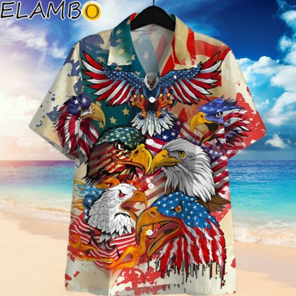 American Bald Eagle Hawaiian Shirt For Men And Women Hawaiian Hawaiian