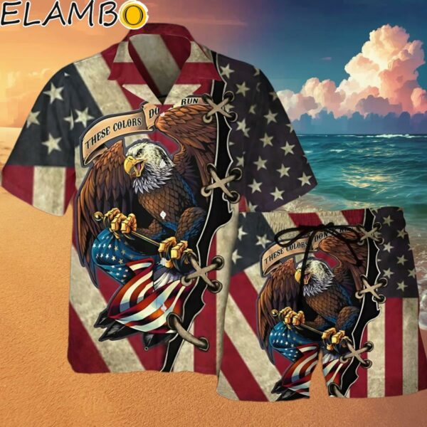 American Eagle Fly Flag Limited Hawaiian Shirt Hawaaian Shirt Hawaaian Shirt