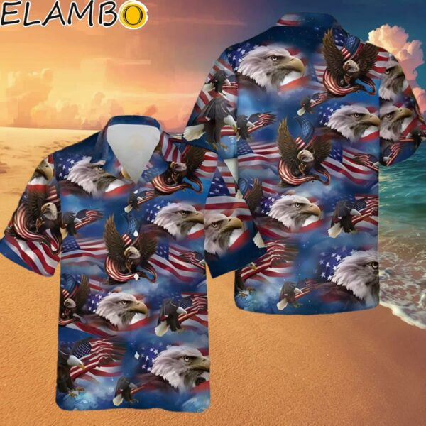 American Eagle Hawaiian Shirt Best Patriotic 4th Of July Hawaiian Shirt Hawaaian Shirt Hawaaian Shirt