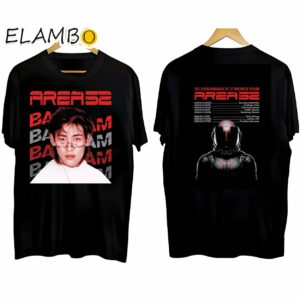 BamBam 2023 2024 Area 52 World Tour Shirt Kpop Merch Black Shirt Black Shirt