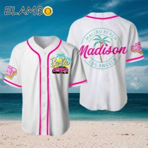 Barbie Baseball Jersey Malibu Los Angeles Beach Aloha Shirt Aloha Shirt