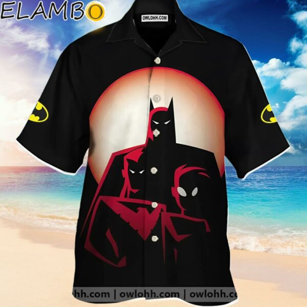 Batman Midnight Animated Hawaiian Shirt Hawaiian Hawaiian