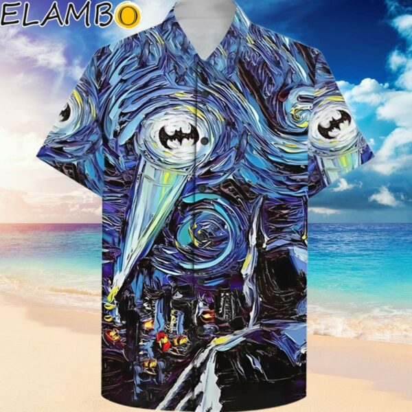 Batman Starry Night Theme Hawaiian Shirt Hawaiian Hawaiian