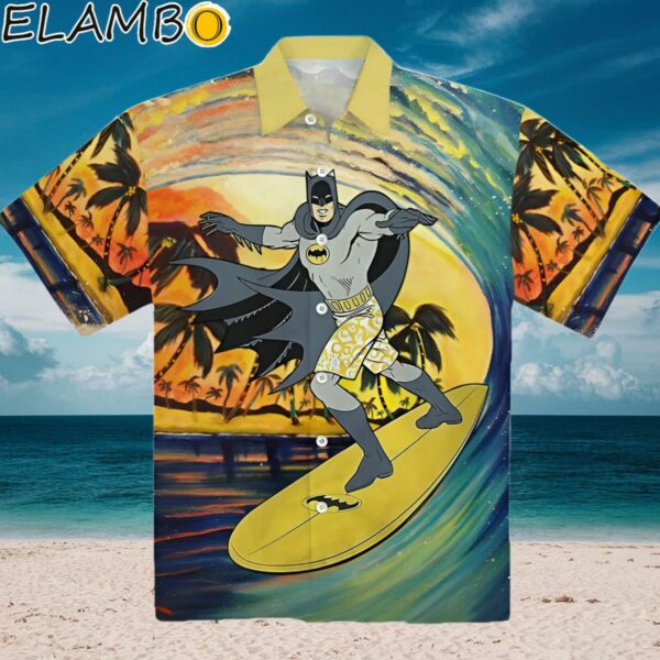 Batman Surfing Hawaiian Shirt Aloha Shirt Aloha Shirt