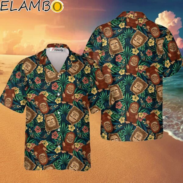 Bigfoot Hawaiian Shirt Funny Aloha Shirt Hawaaian Shirt Hawaaian Shirt