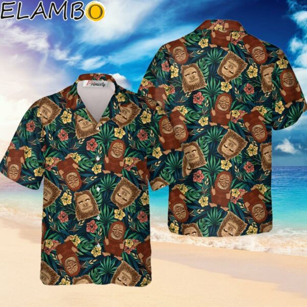 Bigfoot Hawaiian Shirt Funny Aloha Shirt Hawaiian Hawaiian
