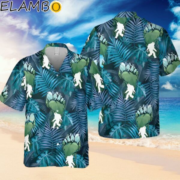 Bigfoot Tropical Hawaii Shirt Hawaiian Hawaiian