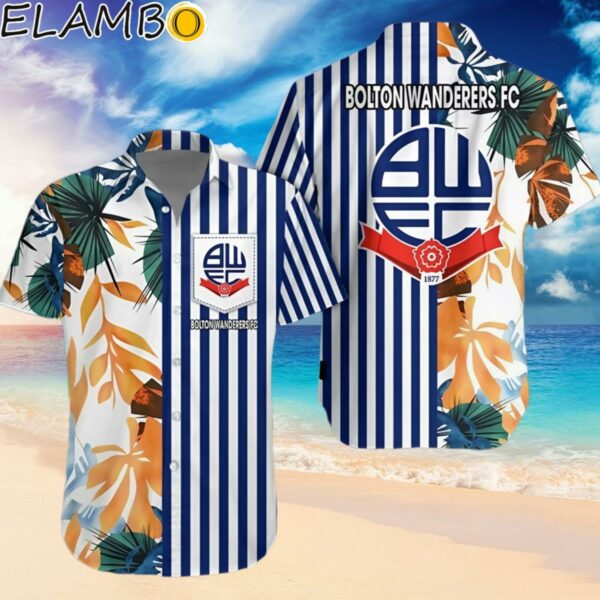 Bolton Wanderers Summer Hawaiian Shirt Hawaiian Hawaiian