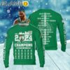 Boston Celtics 18 Times NBA Champions 2024 Boston City Skyline Ugly Christmas Sweater Sweater Ugly