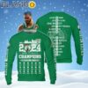 Boston Celtics 18 Times NBA Champions 2024 Boston City Skyline Ugly Christmas Sweater Ugly Sweater