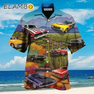 Car Landscape Style Hawaiian Shirt Aloha Shirt Aloha Shirt