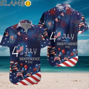 Cerigifts 4th July Happy Independence Day US Flag Hawaiian Shirt Aloha Shirt Aloha Shirt