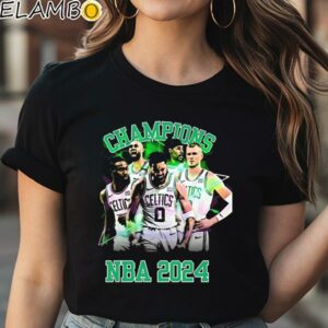 Champions NBA 2024 Boston Celtics Players shirt Black Shirt Shirt