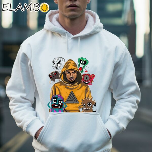 Chris Brown Rapper Fan Art Emoji Streetwear Shirt Hoodie 36