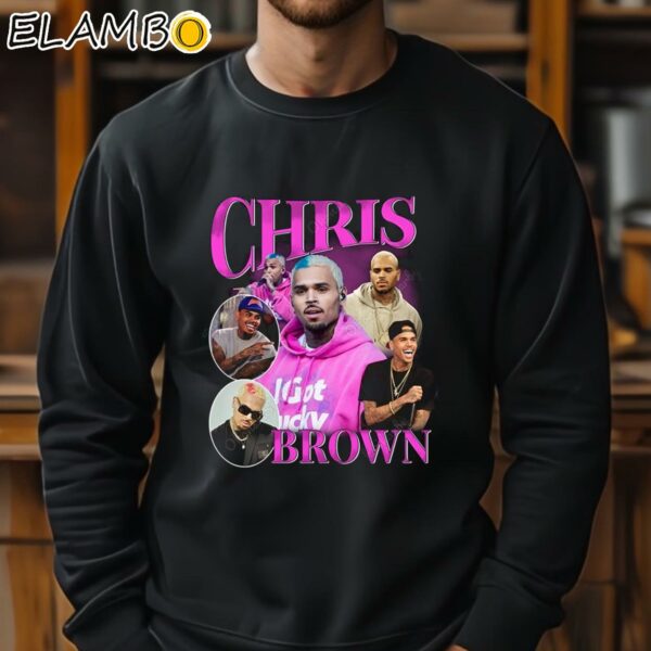 Chris Brown Shirt Design Bootleg Sweatshirt 11