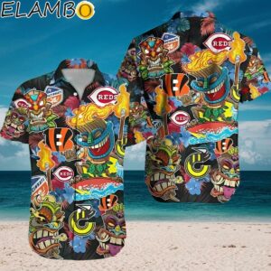Cincinnati Bengals FC Cincinnati Stingers Hawaiian Shirt Aloha Shirt Aloha Shirt