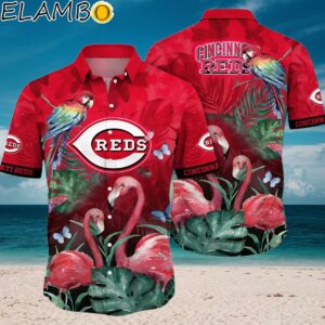 Cincinnati Reds Island Flamingo Hawaiian Shirt Aloha Shirt Aloha Shirt
