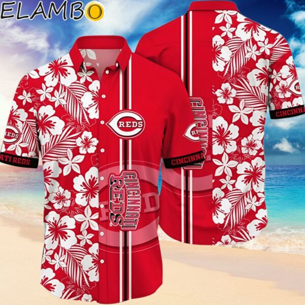 Cincinnati Reds MLB Flower Hawaiian Shirt Aloha Football Shirt Hawaiian Hawaiian