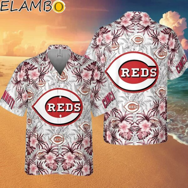 Cincinnati Reds Major League Baseball Summer Gift Aloha Hawaiian Shirt Hawaaian Shirt Hawaaian Shirt