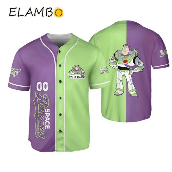 Custom Name Toy Story Buzz Lightyear Baseball Jersey Gifts For Fans Disney Printed Thumb