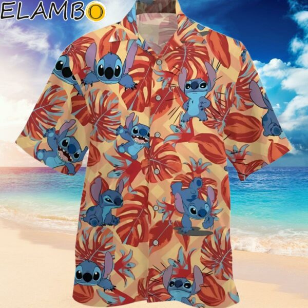 Cute Stitch Red Tropical Lilo And Stitch Summer Vibes Hawaiian Shirt Hawaiian Hawaiian