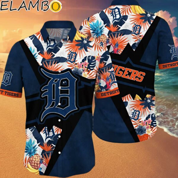 Detroit Tigers MLB Hawaiian Shirt Parasols Aloha Shirt Hawaaian Shirt Hawaaian Shirt