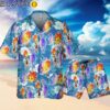 Disney Pixar Elemental Summer Beach Tropical Blue Style Disney Hawaii Shirt Hawaiian Hawaiian