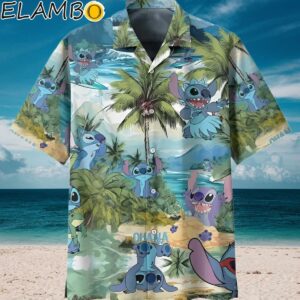 Disney Stitch Tropical Hawaiian Short Sleeve Shirt Aloha Shirt Aloha Shirt