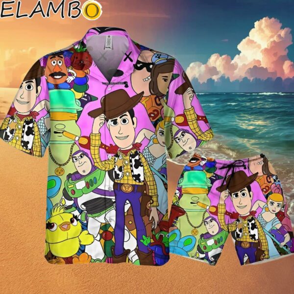 Disney Toy Story Doodle Style Awesome Toy Story Hawaii Shirt Hawaaian Shirt Hawaaian Shirt