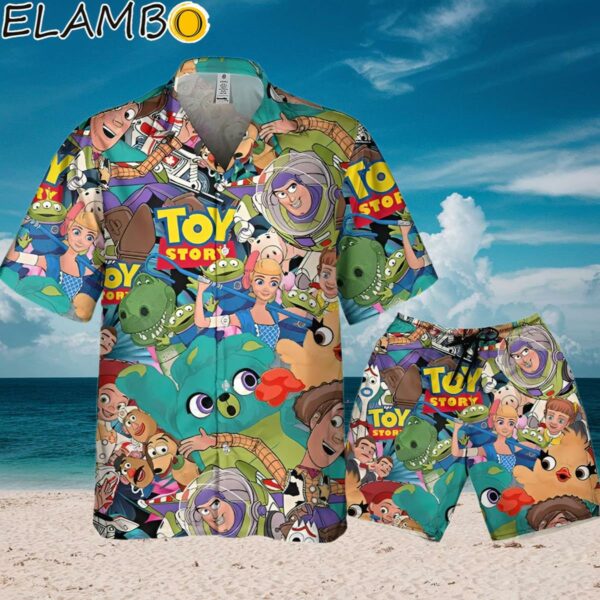 Disney Toy Story Seamless Tropical Hawaiian Shirt Aloha Shirt Aloha Shirt