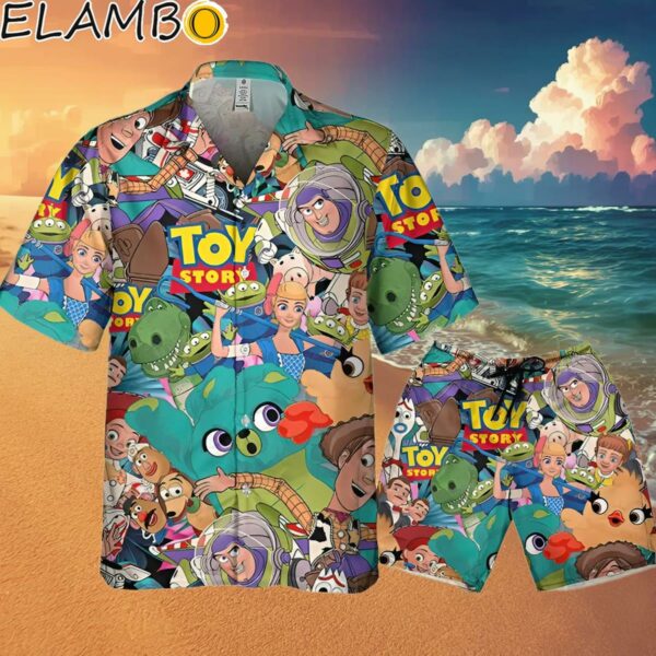 Disney Toy Story Seamless Tropical Hawaiian Shirt Hawaaian Shirt Hawaaian Shirt