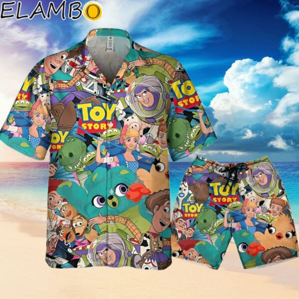 Disney Toy Story Seamless Tropical Hawaiian Shirt Hawaiian Hawaiian