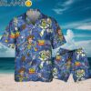 Disney Toy Story Summer Tropical Blue Hawaiian Shirt Aloha Shirt Aloha Shirt
