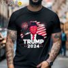 Donald Trump Happy 4Th Of July Trump American Flag Shirt Black Shirt Black Shirt
