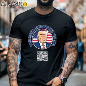 Donald Trump The Maga Movement On Sol Shirt Black Shirt Black Shirt