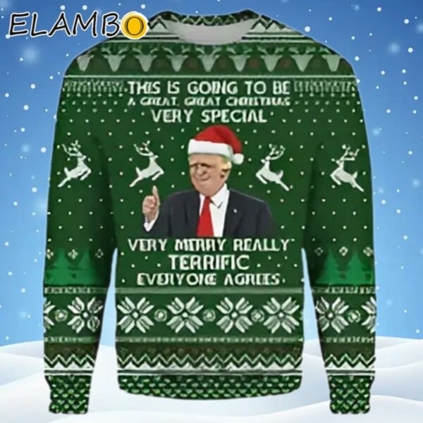 Funny Donald Trump Ugly Sweater Ugly Sweater