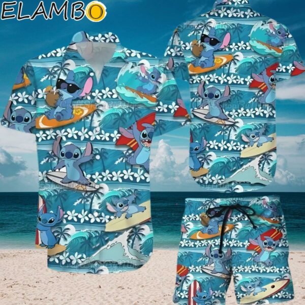 Funny Stitch Hawaiian Shirt Disney Stitch Button Up Shirt Aloha Shirt Aloha Shirt