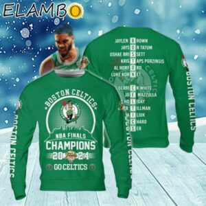 Go Celtics Boston Celtics NBA Finals Champions 2024 ChristmasUgly Sweater Sweater Ugly