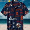 Hawaiian Shirt with Detroit Tigers Baseball Design Aloha Shirt Aloha Shirt