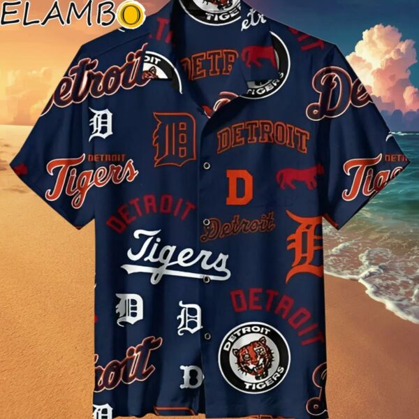 Hawaiian Shirt with Detroit Tigers Baseball Design Hawaaian Shirt Hawaaian Shirt