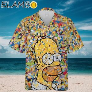 Homer Simpson Summer Beach Hawaiian Shirt Aloha Shirt Aloha Shirt