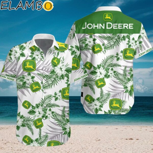 John Deere Hawaiian Shirt Summer Button Up Aloha Shirt Aloha Shirt