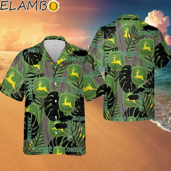 John Deere Parrot Hawaiian Shirt Hawaaian Shirt Hawaaian Shirt