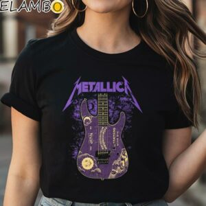 Kirk Hammett Purple Ouija Guitar Metallica TShirt Black Shirt Shirt