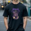 Kirk Hammett Purple Ouija Guitar Metallica TShirt Black Shirts Men Shirt