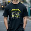 Lars Ulrich M72 Drum Set Metallica TShirt Black Shirts Men Shirt