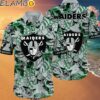 Las Vegas Raiders NFL Flower Tropical Unisex All Over Printed Hawaiian Shirt Hawaaian Shirt Hawaaian Shirt