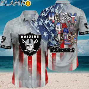 Las Vegas Raiders NFL Independence Day 3D Full Print Hawaiian Shirt Aloha Shirt Aloha Shirt