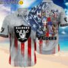 Las Vegas Raiders NFL Independence Day 3D Full Print Hawaiian Shirt Hawaiian Hawaiian